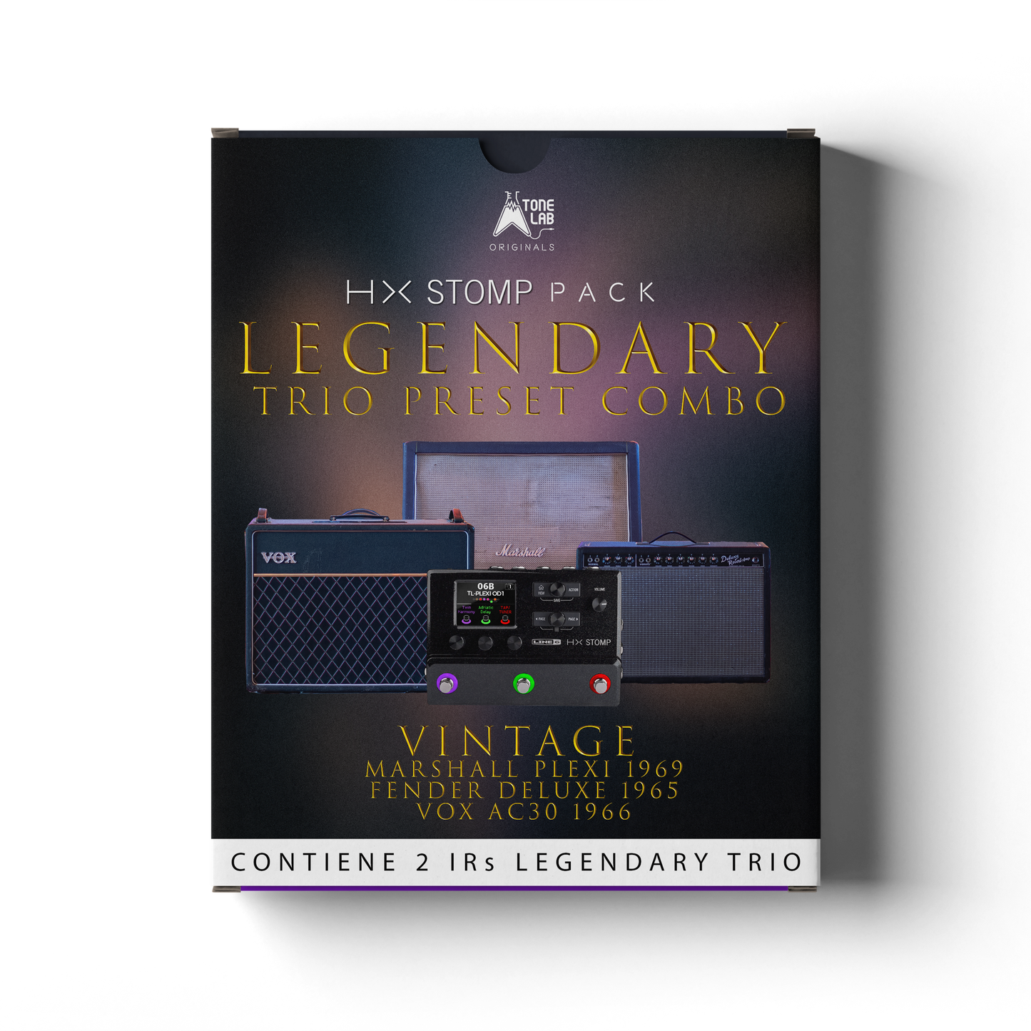 Legendary Trio Presets | HX Stomp | Fender-Vox-Marshall