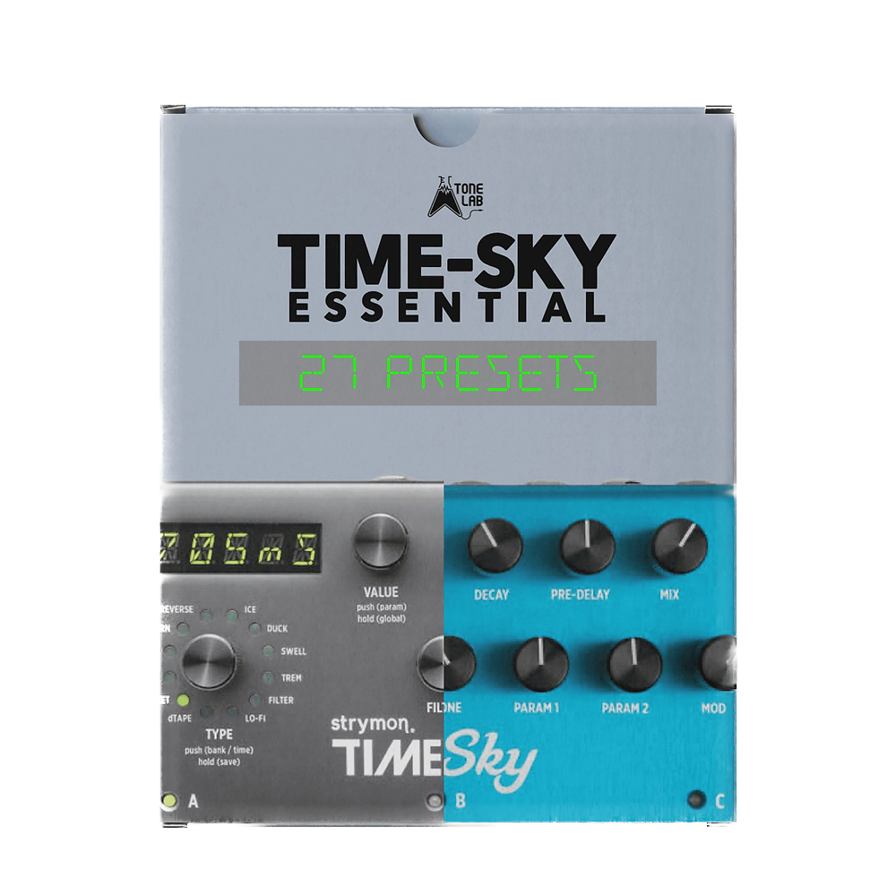 Strymon Time-Sky Presets Combo | Bigsky+Timeline