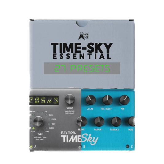 Strymon Time-Sky Presets Combo | Bigsky+Timeline