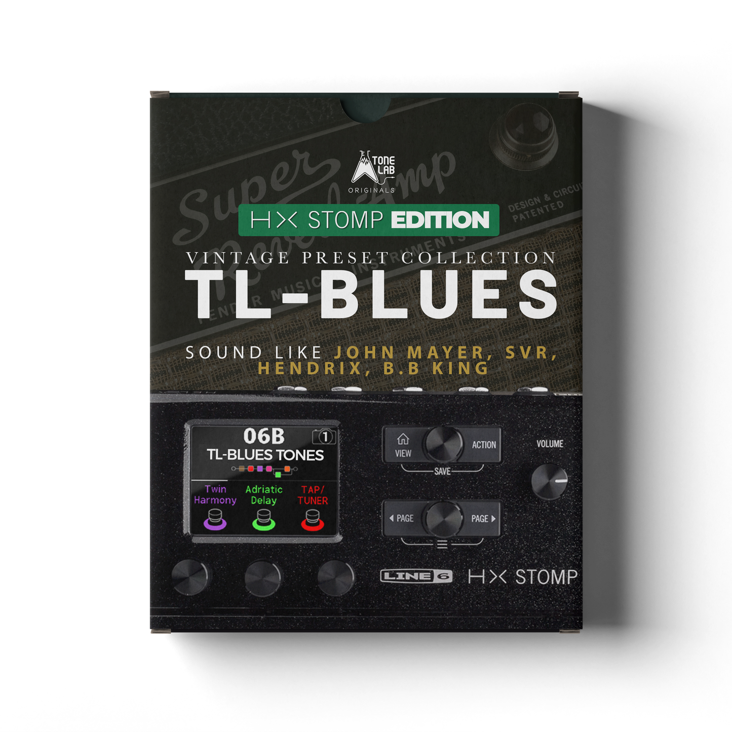 TL-Blues Tones | HX Stomp | Super Reverb 66 Amp Based Presets