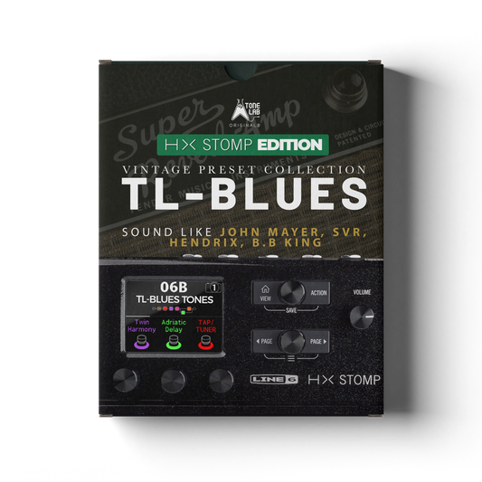 TL-Blues Tones | HX Stomp | Super Reverb 66 Amp Based Presets