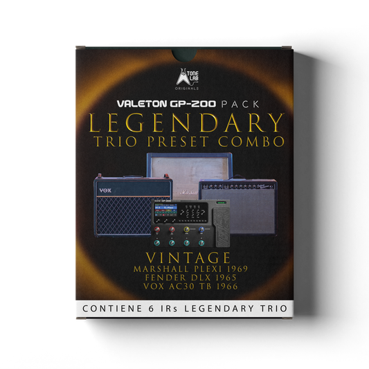 Legendary Trio Presets | Valeton GP200 |  Fender-Vox-Marshall