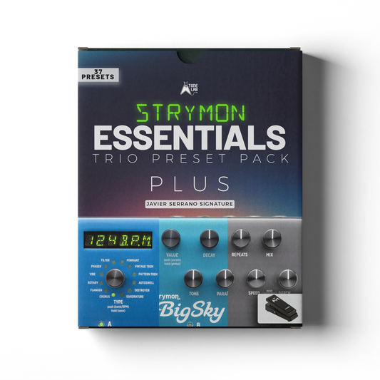 Strymon Trio Essentials+ Presets Combo | Bigsky+Timeline+Mobius