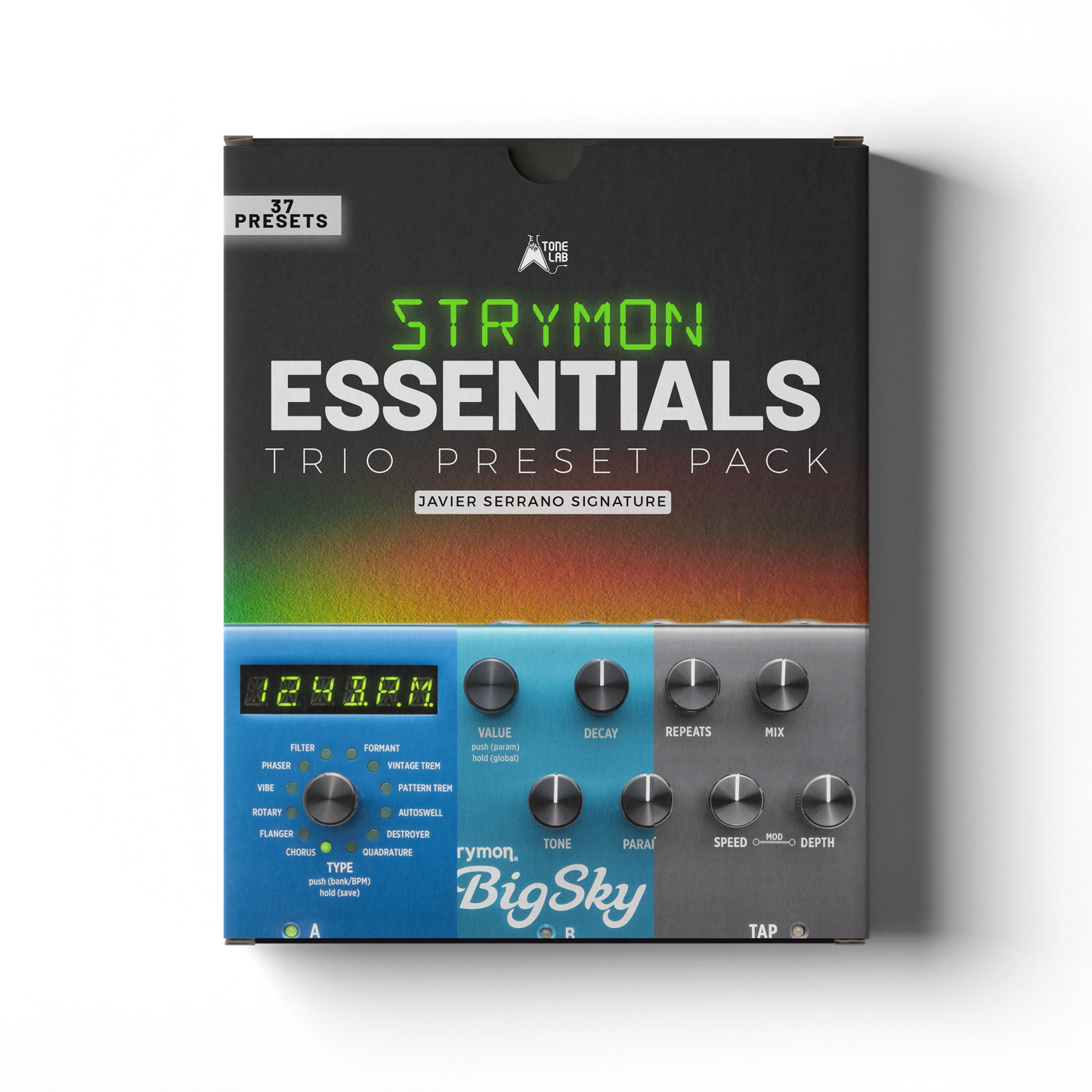 Strymon Trio Essentials Presets Combo | Bigsky+Timeline+Mobius