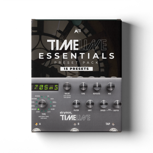 Strymon Timeline Presets Essentials Pack